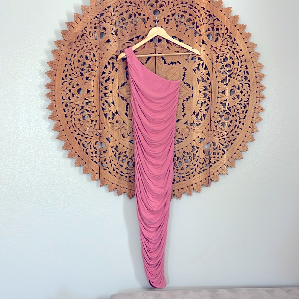 Soft Curve Hugging Maternity Dress - image 1